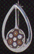 Paul Ysart/Caithness jewellery brooch B10
