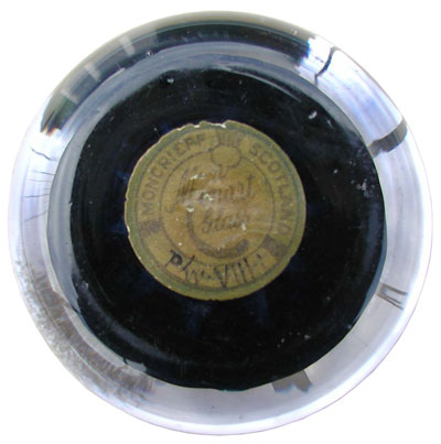 Monart Paul Ysart labelled paperweight