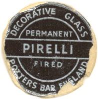 Pirelli Glass label