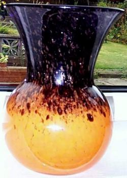 Fake Monart Glass vase