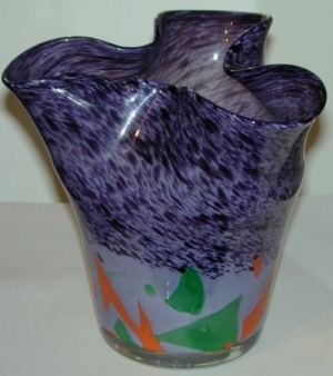 Unknown maker - fake vasart glass